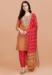 Picture of Nice Cotton Dark Orange Readymade Salwar Kameez