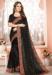 Picture of Ravishing Georgette Black Saree