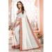 Picture of Ideal Georgette White Saree