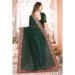 Picture of Elegant Georgette Dark Slate Grey Saree