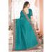 Picture of Superb Georgette Sea Green Saree