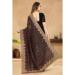 Picture of Sublime Georgette Black Saree