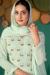 Picture of Georgette Dark Sea Green Straight Cut Salwar Kameez