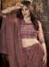 Picture of Gorgeous Net Dim Gray Lehenga Choli