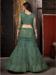 Picture of Superb Net Dark Sea Green Lehenga Choli