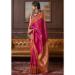 Picture of Delightful Silk Indian Red Saree