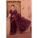 Picture of Splendid Georgette Brown Saree