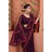 Picture of Splendid Georgette Brown Saree