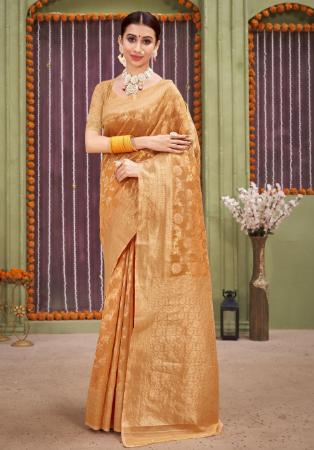 Picture of Delightful Burly Wood Saree