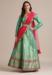 Picture of Gorgeous Silk Cadet Blue Lehenga Choli