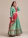 Picture of Gorgeous Silk Cadet Blue Lehenga Choli