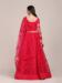 Picture of Fine Net Crimson Lehenga Choli