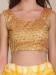 Picture of Appealing Net Orange Lehenga Choli