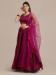 Picture of Marvelous Silk Medium Violet Red Lehenga Choli