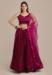 Picture of Marvelous Silk Medium Violet Red Lehenga Choli