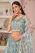 Picture of Grand Cotton Light Slate Grey Lehenga Choli