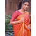 Picture of Charming Silk Dark Salmon Saree