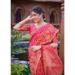 Picture of Exquisite Silk Pale Violet Red Saree