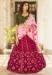 Picture of Stunning Georgette Hot Pink Lehenga Choli