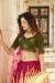 Picture of Stunning Georgette Hot Pink Lehenga Choli