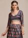 Picture of Shapely Silk Dim Gray Lehenga Choli