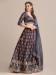 Picture of Shapely Silk Dim Gray Lehenga Choli