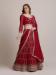 Picture of Superb Silk Maroon Lehenga Choli