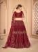 Picture of Amazing Net Maroon Lehenga Choli