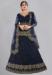 Picture of Magnificent Net & Silk Midnight Blue Lehenga Choli