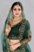 Picture of Pretty Net & Silk Sea Green Lehenga Choli