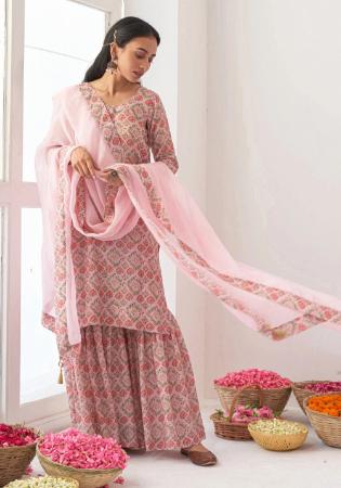 Picture of Wonderful Synthetic Rosy Brown Readymade Salwar Kameez