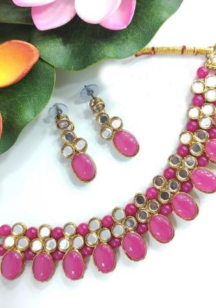 Picture of Gorgeous Pale Violet Red Necklace Set