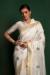 Picture of Lovely Silk White Saree