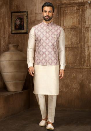 Picture of Stunning Silk Linen Kurtas