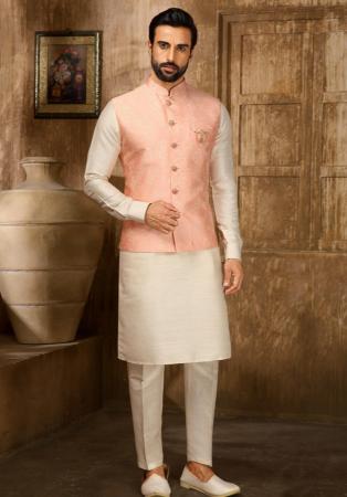 Picture of Pretty Silk Rosy Brown Kurtas