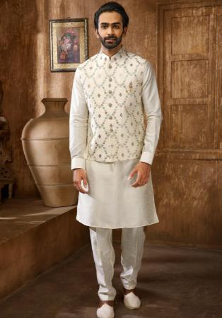 Picture of Pleasing Silk Rosy Brown Kurtas