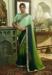 Picture of Shapely Crepe Dark Sea Green Saree