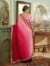 Picture of Shapely Crepe Dark Red Saree