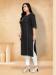 Picture of Splendid Cotton Black Kurtis & Tunic