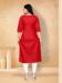 Picture of Magnificent Cotton Crimson Kurtis & Tunic