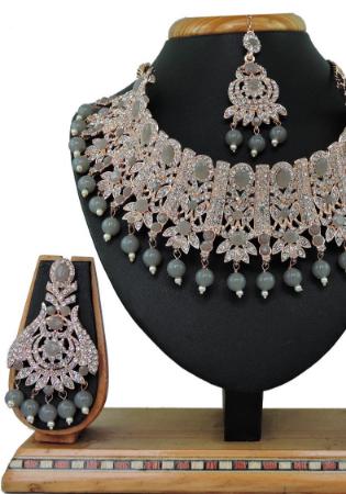 Picture of Splendid Dim Gray Necklace Set