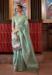 Picture of Comely Silk Dark Sea Green Saree