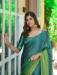 Picture of Sightly Chiffon Sea Green Saree