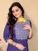 Picture of Superb Cotton Dark Violet Kurtis & Tunic