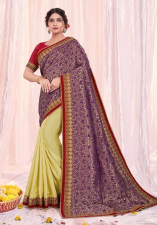 Picture of Statuesque Silk Tan Saree