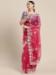 Picture of Wonderful Silk & Organza Deep Pink Saree