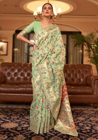 Picture of Admirable Satin Burly Wood Saree