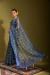 Picture of Sublime Linen Midnight Blue Saree