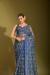 Picture of Sublime Linen Midnight Blue Saree