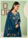 Picture of Georgette Midnight Blue Straight Cut Salwar Kameez